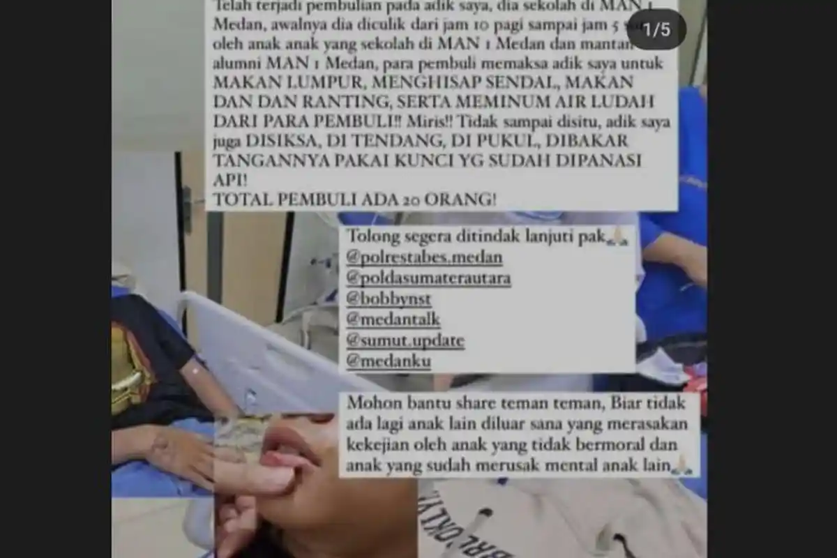 Kemenag Sumut Angkat Bicara terkait Kasus Perundungan Siswa MAN 1 Medan