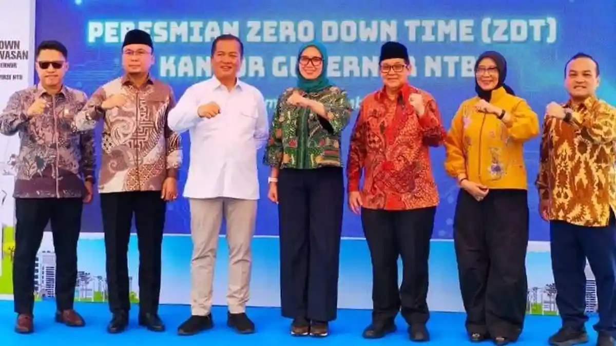 NTB Jadi Provinsi Pertama Terapkan 'Zero Down Time' di Pusat Pemerintahan