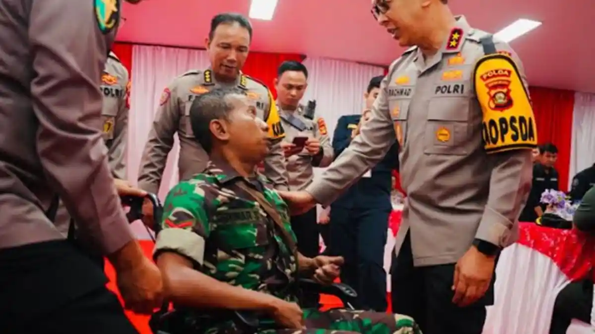 Puncak Bakti Kesehatan Hari Bhayangkara Polda Sumsel, Kapolda Salut Dengan Semangat Kopda Sunar
