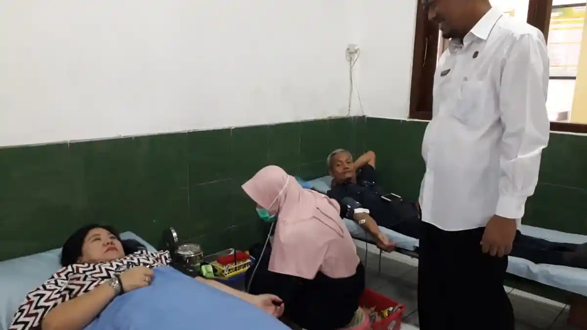 Agus Dwi Berharap PN Tegal Miliki Paguyuban Pendonor Darah, Jika Butuh PMI Tinggal Lihat Database