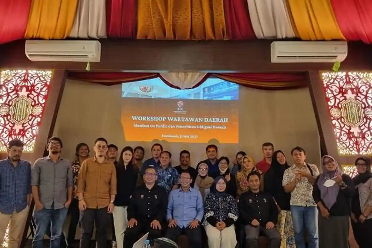 Workshop Wartawan Daerah Digelar, BEI Paparkan Investor Domestik Kian Mendominasi Pasar Modal