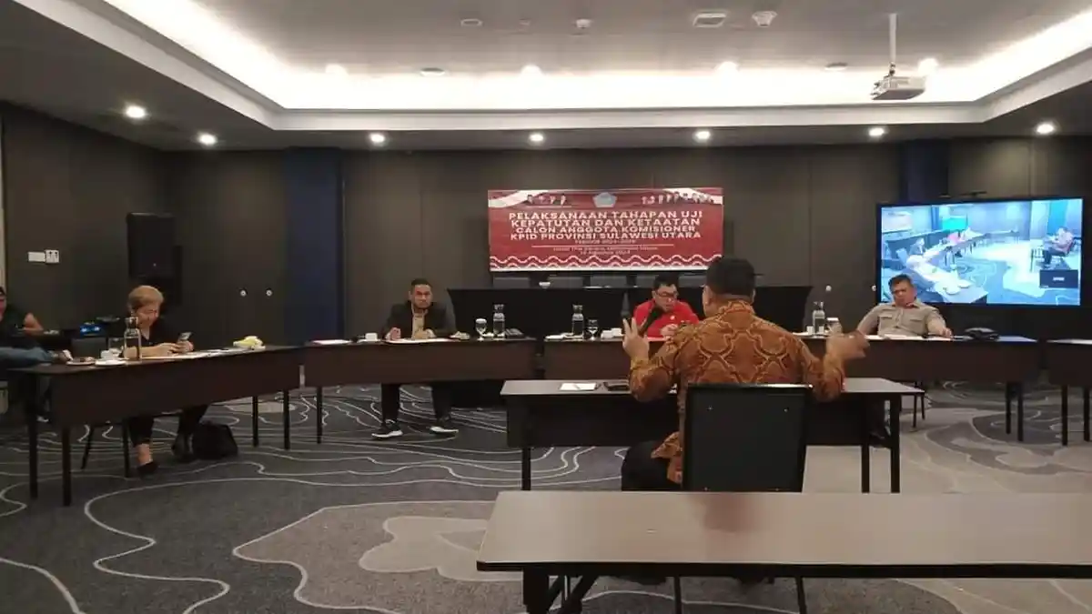Komisi I DPRD Sulawesi Utara Uji Patut Layak 17 Calon Anggota KPID Sulut, Berikut Daftarnya