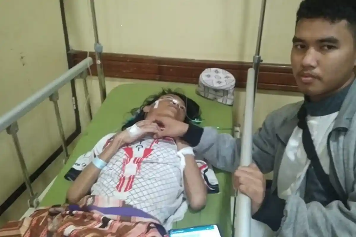 Haji Uma Jenguk Hafiz Asal Aceh Timur yang Tak Sadarkan Diri di RS Kramat Jati Jakarta