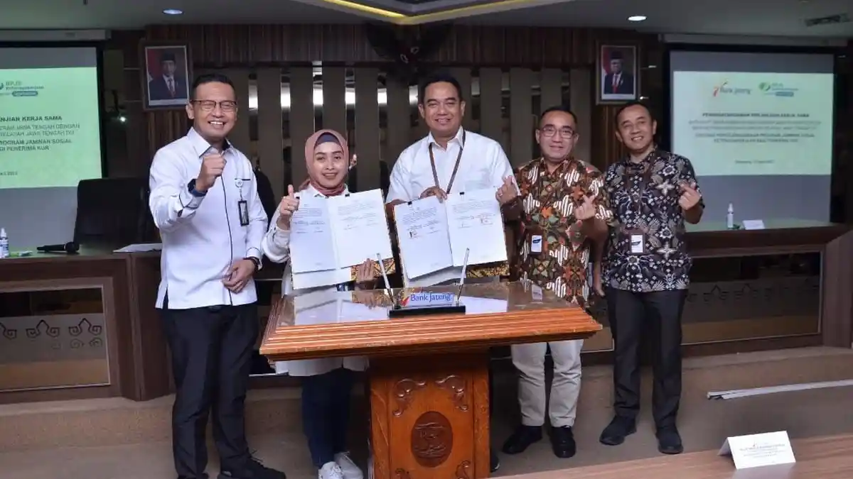 Gelar Safari Ramadan, BPJS Ketenagakerjaan Jalin Perluas Kerjasama Dengan Bank Jateng