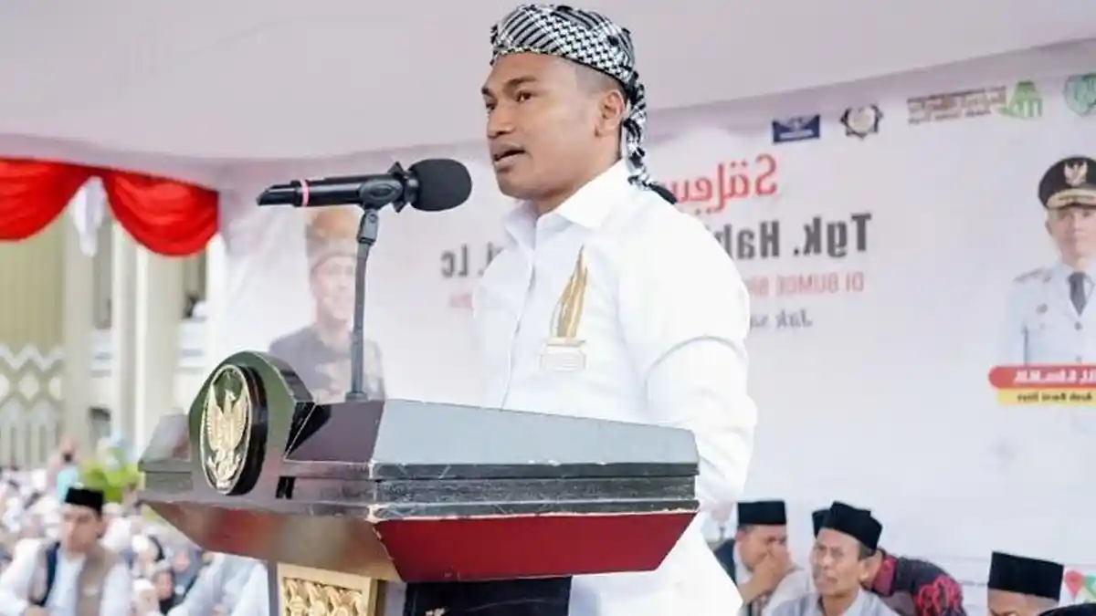 Tgk Habibi Isi Tabligh Akbar, Bupati Abdya: SemogaTerus Menginspirasi Anak Muda Aceh dan Indonesia