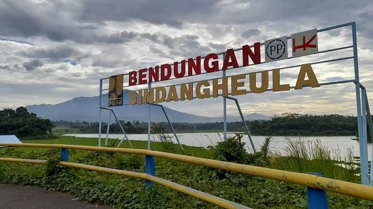 Bendungan Sindangheula di Kabupaten Serang Ini Asyik Dijadikan Objek Lokasi Mancing dan Jogging