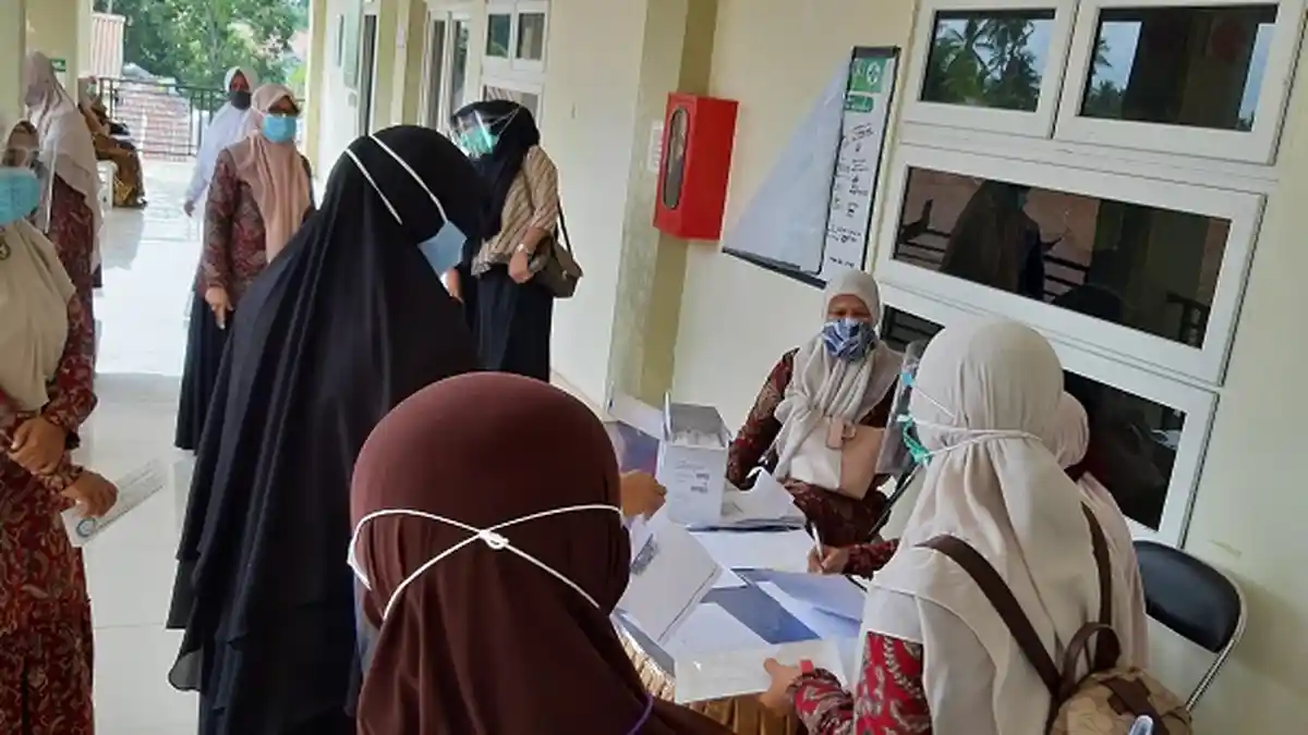 Puskesmas Ingin Jaya Ditutup Sementara, Petugas Kesehatan Ikuti Swab Test