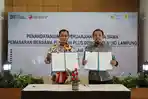 Pengembangan Bisnis Internet di Lampung, PLN UID Lampung dan PLN Icon Plus Teken Kerjasama Pemasaran