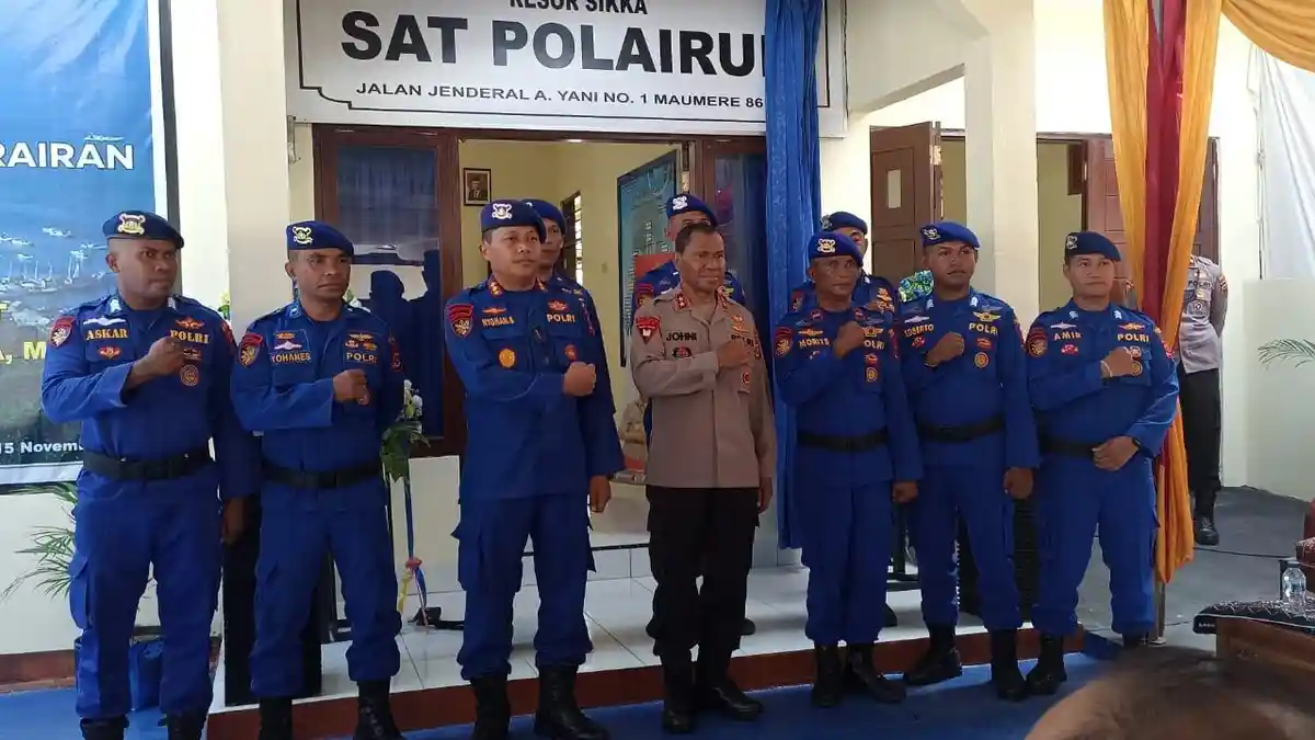 Ipda Herson Liman, Kasat Polairud Polres Sikka