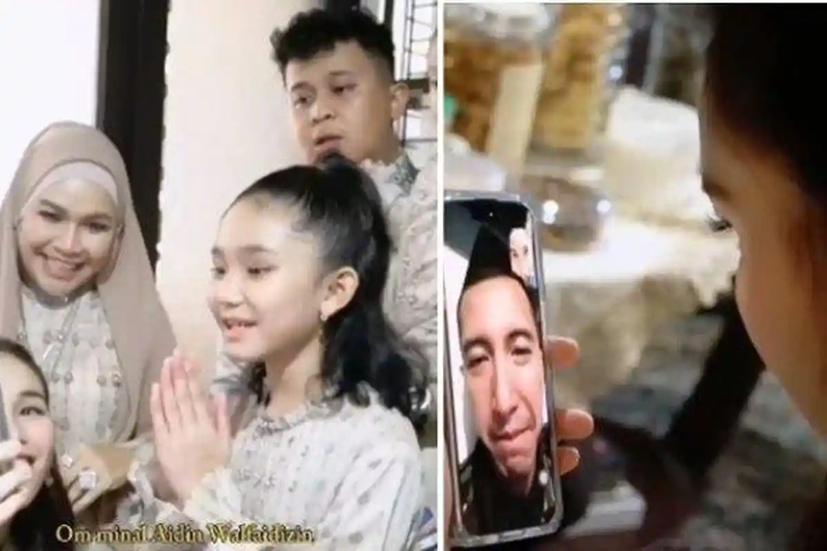 Sikap Bilqis Anak Ayu Ting Ting Video Call Lettu Muhammad Fardhana, Cara Menyapa Disorot 