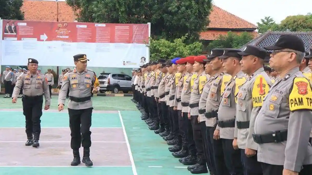 Polres Indramayu Siap Amankan TPS Saat Pemungutan dan Penghitungan Suara Pilkada 2024