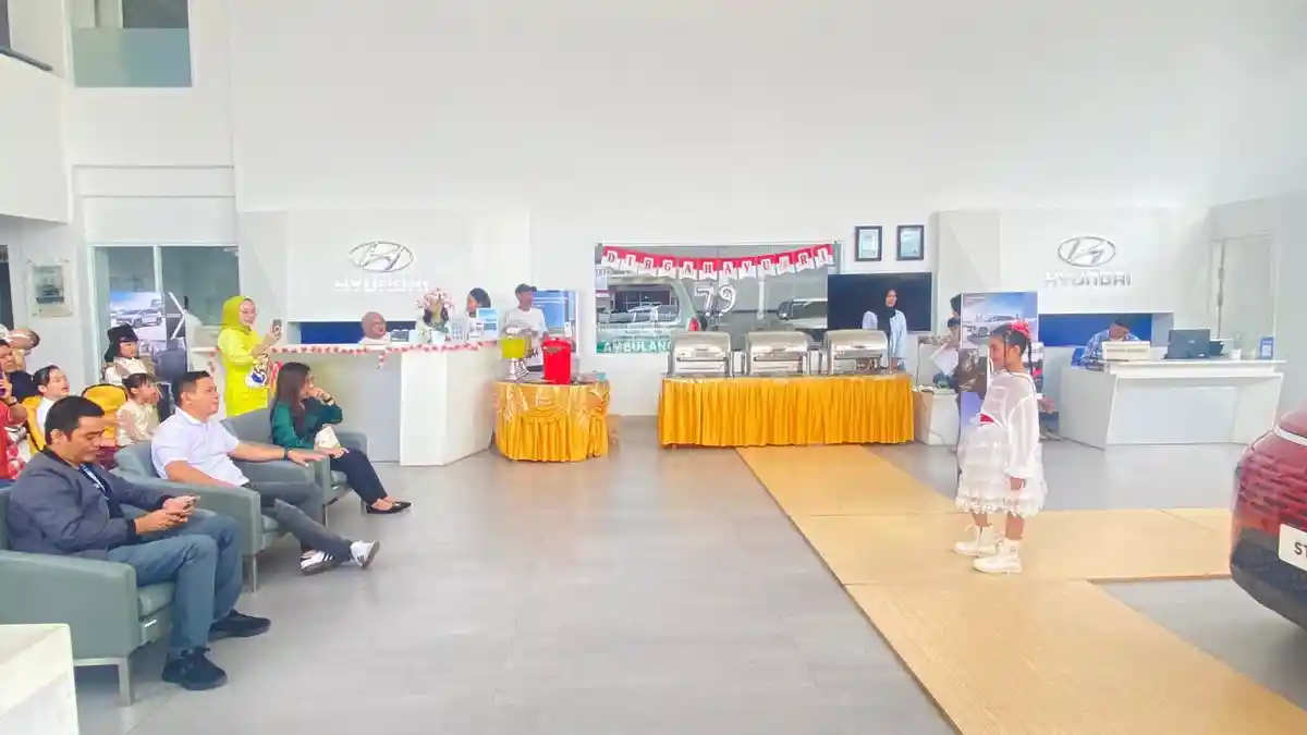 Hyundai Gorontalo Gelar Fasion Show Anak Menyambut HUT RI