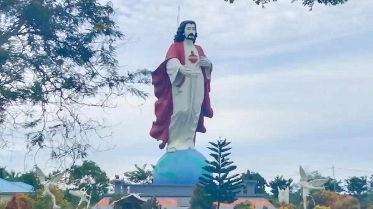 Taman Doa Gerbang Hati Kudus Yesus Jadi Pilihan Wisata Warga Merauke