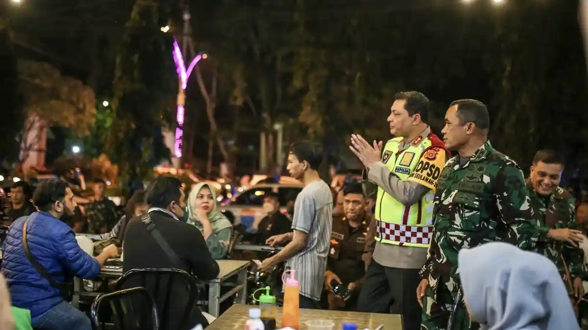 Pangdam IM dan Kapolda 'Turun Gunung' Pantau Malam Pergantian Tahun di Aceh