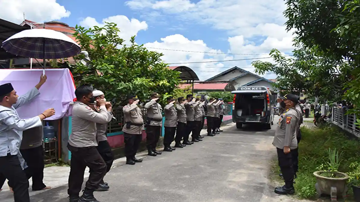 Kabar Duka! Kompol Dwi Eyki, Perwira Polres Sintang Meninggal Dunia