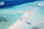 Jelajahi Sorong, Program Lokal Piknik Sajikan Keunikan dari Pasir Timbul di Raja Ampat