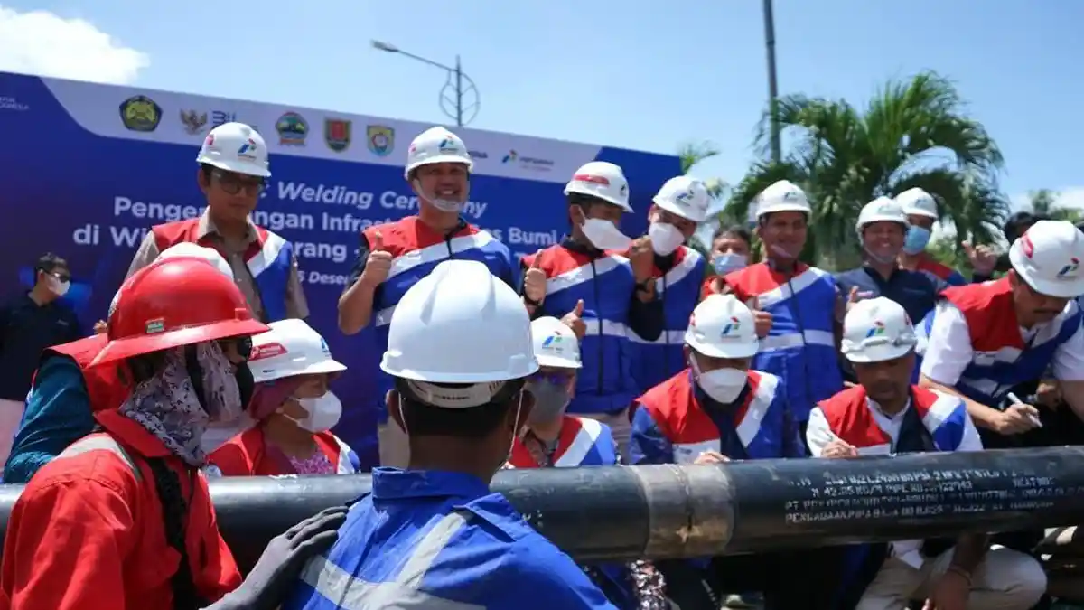 Bangun Pipa Distribusi, PGN Perluas Pengembangan Gas Bumi Semarang-Kendal