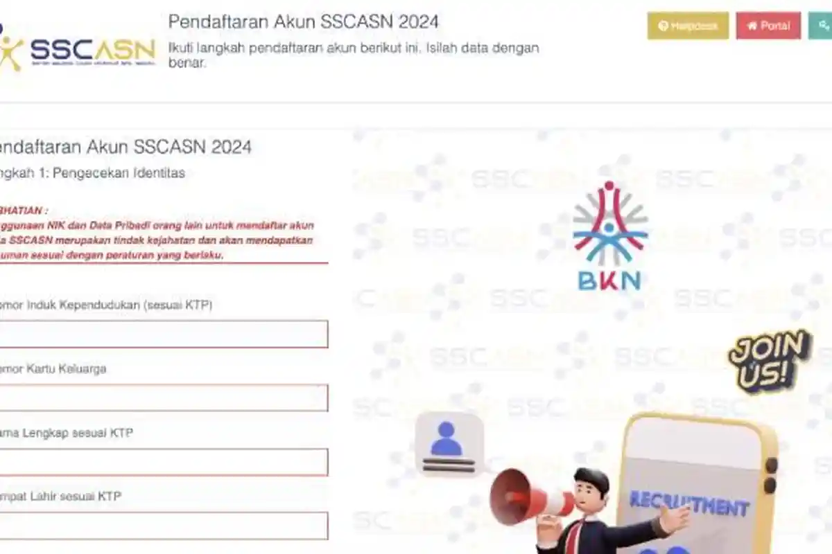 Update CPNS 2024 Rabu 18 September 2024, Cek Hasil Seleksi Administrasi di Link sscasn.bkn.go.id