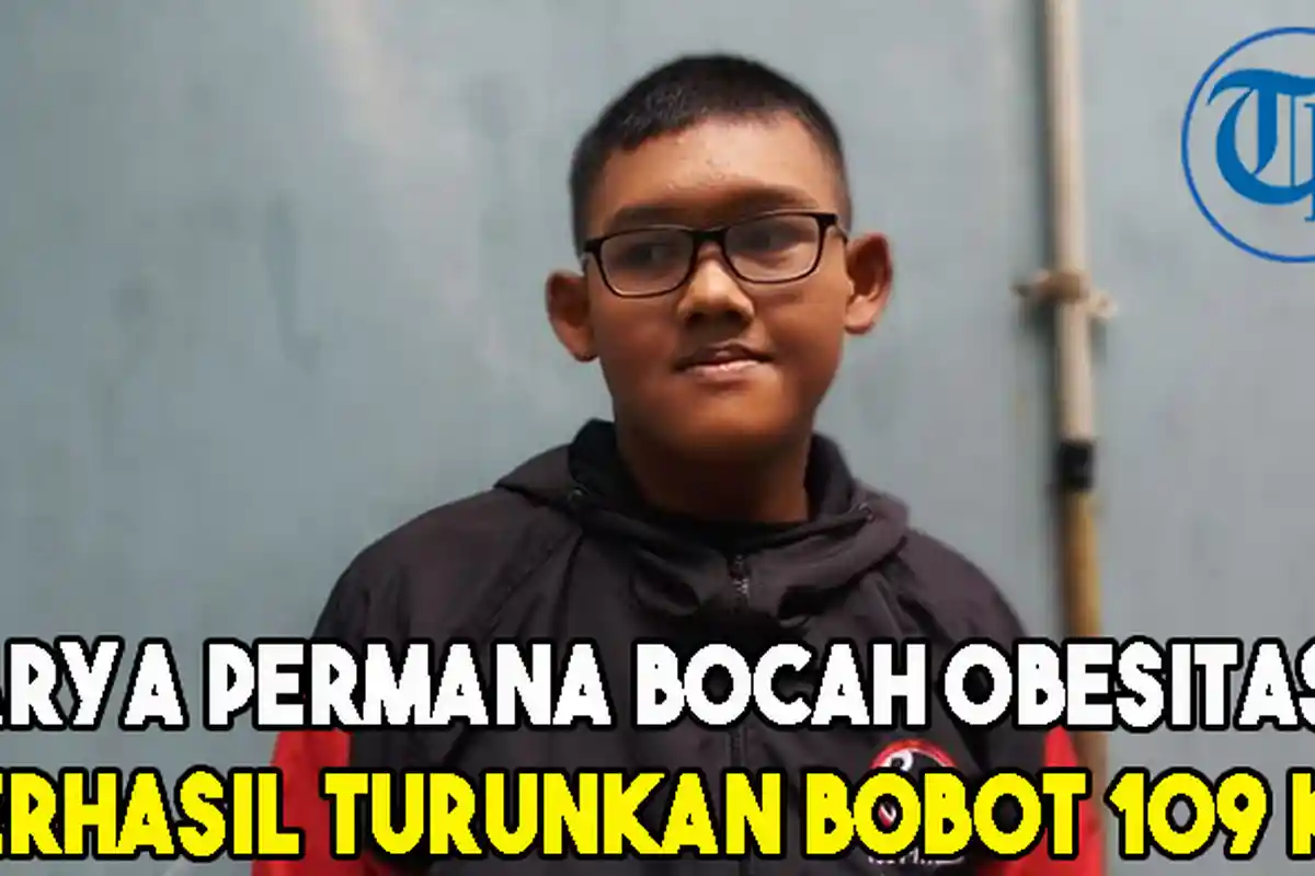 Arya Permana Bocah Obesitas Sukses Turunkan Bobot 109 Kg Tanpa Obat