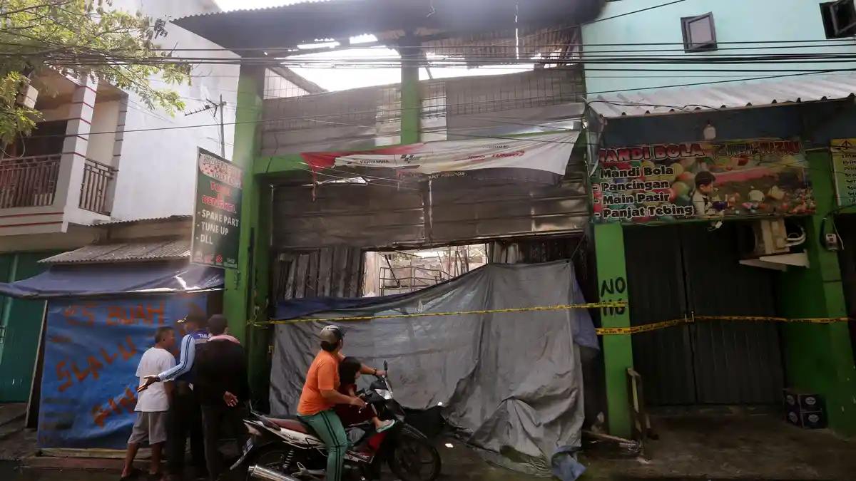 6 Fakta Kebakaran Bengkel Motor Warakas yang Akibatkan Pasutri dan 3 Anak Tewas Terpanggang