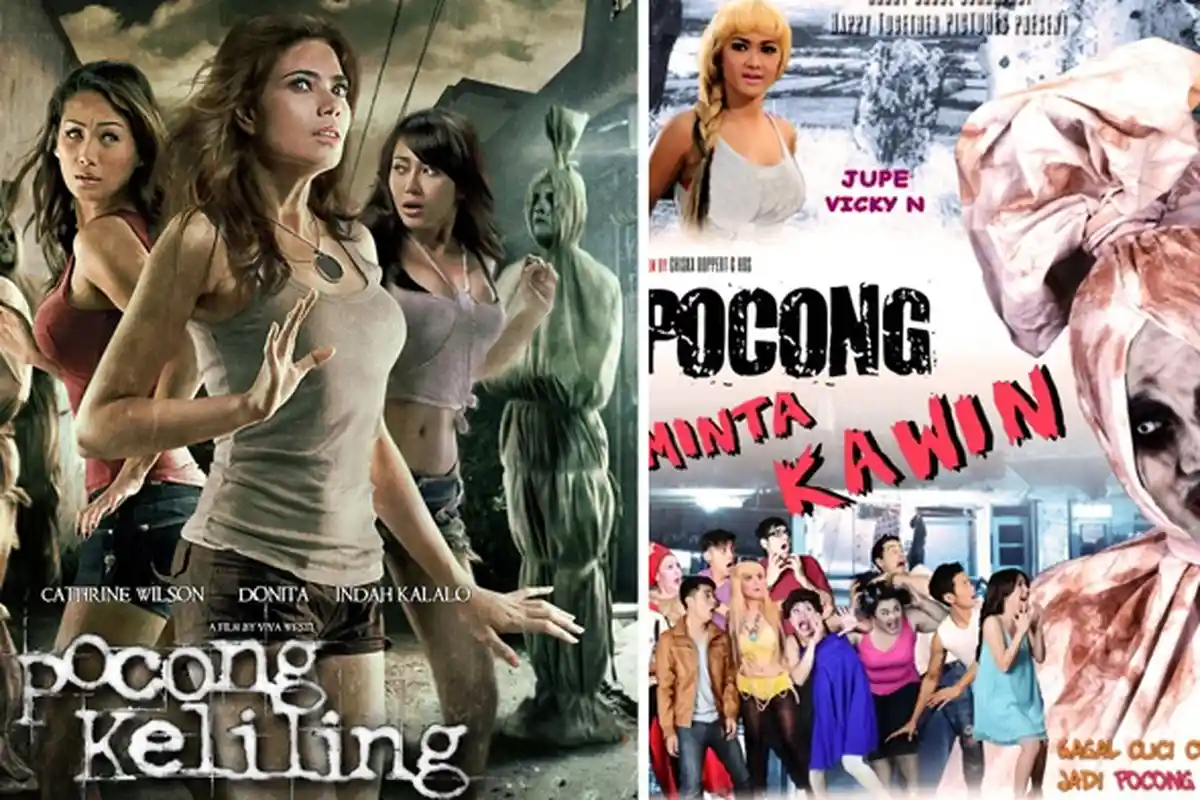 5 Jenis Pocong Ini Ada di Perfilman Indonesia, Mulai dari Mupeng Hingga Pocong Mandi Goyang Pinggul