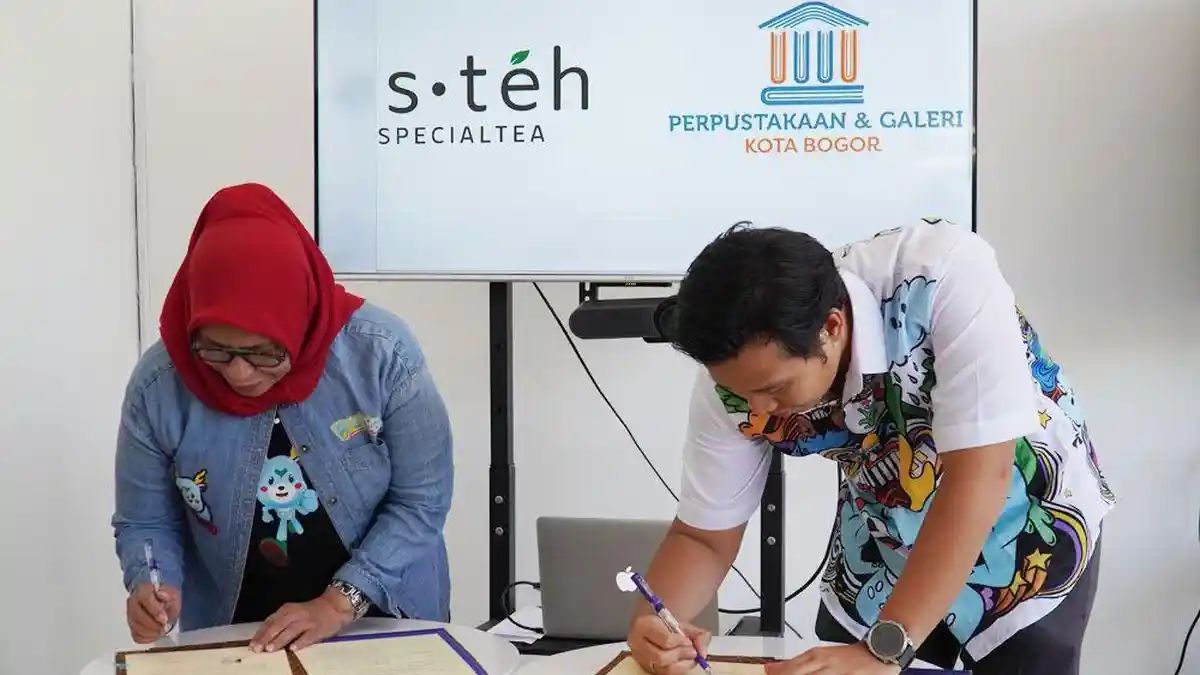 Pemkot Bogor dan Esteh Indonesia Kerja Sama Penataan Kawasan Perpustakaan dan Galeri