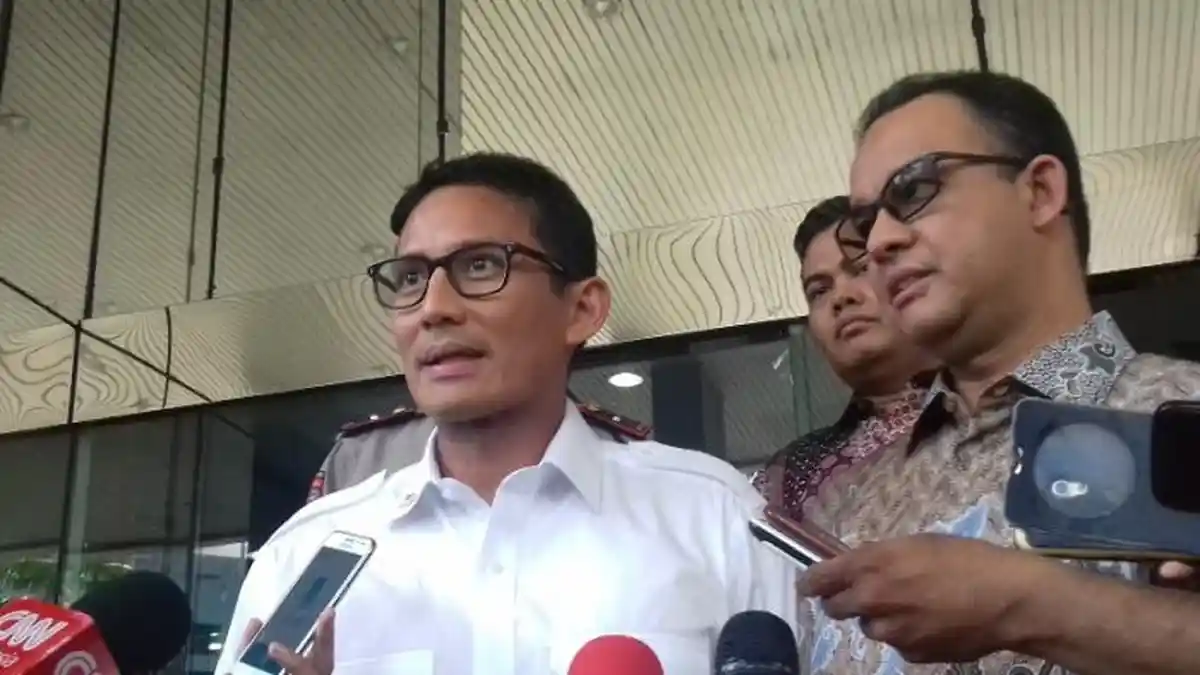 Blakblakan, Sandiaga Bicara Pencalonan Anies Baswedan jadi Calon Pendamping Prabowo