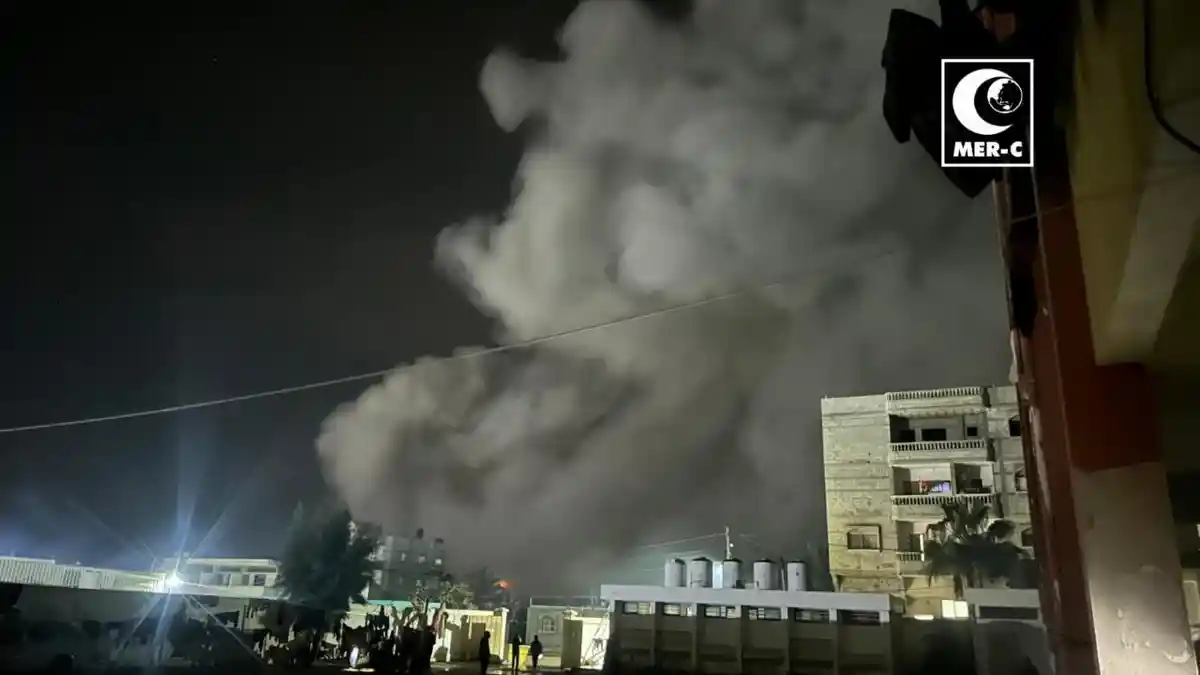 Israel Serang Kamp Relawan Indonesia di Gaza, Begini Kesaksiannya