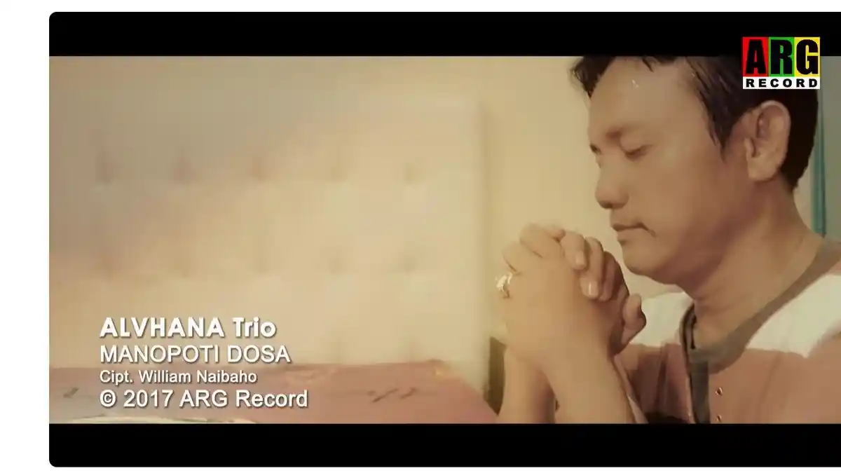 Lirik Lagu Batak Manopoti Dosa yang Dipopulerkan Alvhana Trio