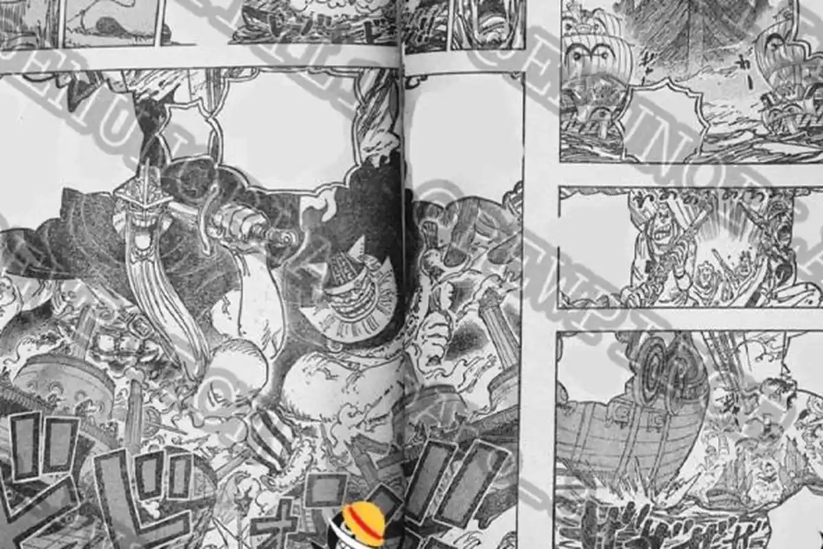 Link dan Spoiler Manga One Piece Chapter 1110 Bahasa Indonesia: Dorry dan Broggy vs Lima Gorosei!