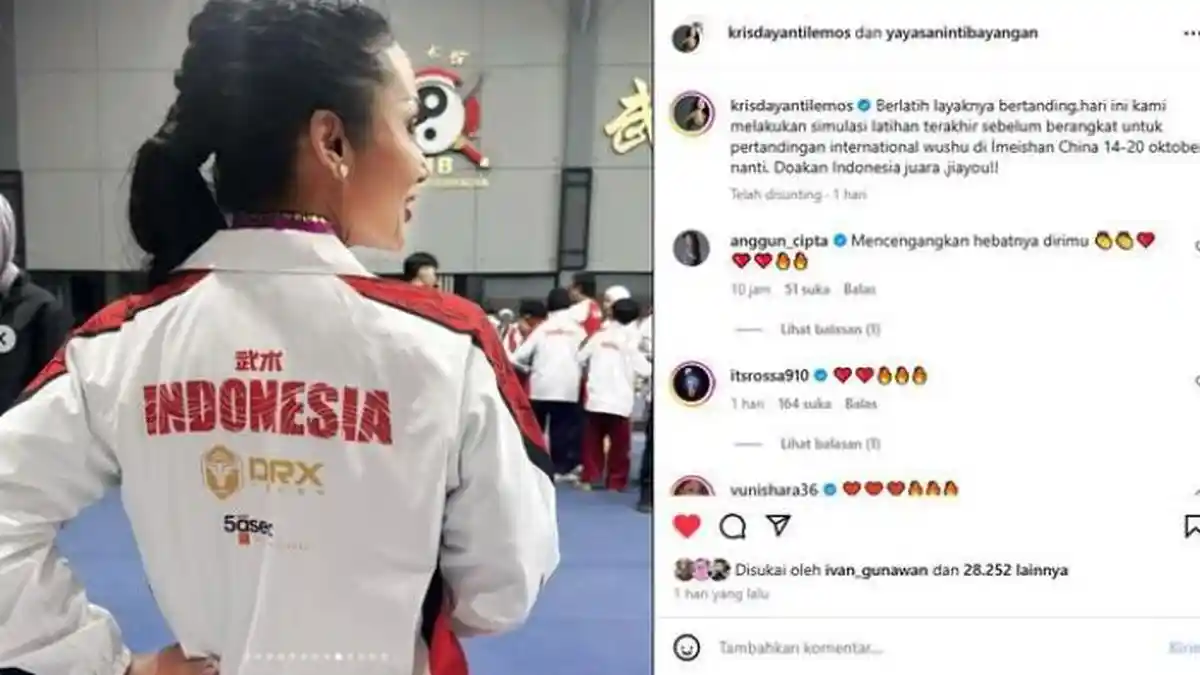 Krisdayanti Ternyata Jago Wushu, Wakili Indonesia Kejuaraan di China