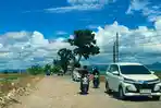 Bukan Hoaks, Penampakan Rusak Parah Jalan Provinsi di Poros Sidrap Soppeng