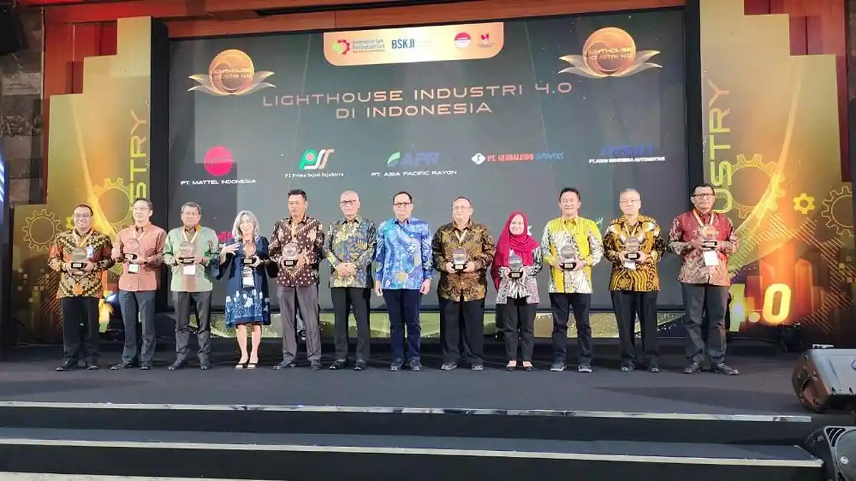 Berhasil Transformasi Industri, 31 Perusahaan Terima Penghargaan INDI 4.0 dari Kemenperin