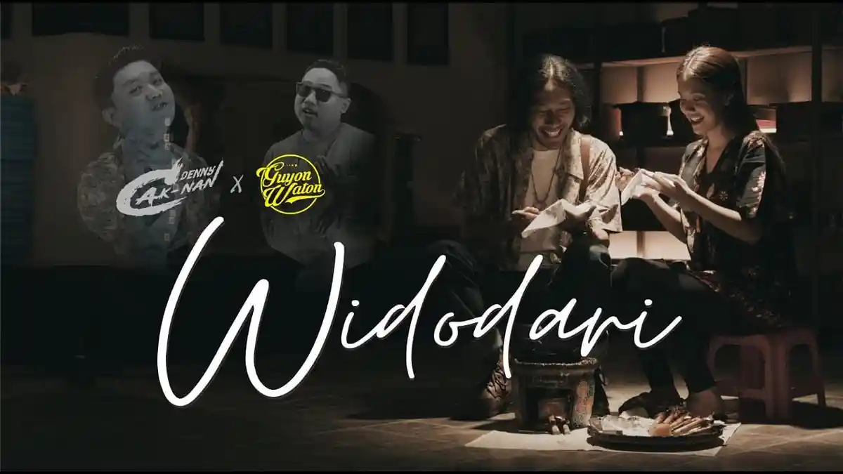 Lirik dan Chord Lagu Widodari - Denny Caknan feat Guyon Waton, Video Klip Trending Youtube