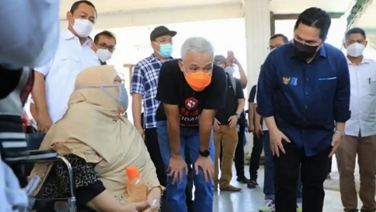 Jokowi Berikan Kisi-kisi Duet Ganjar Pranowo – Erick Thohir Terealisasi