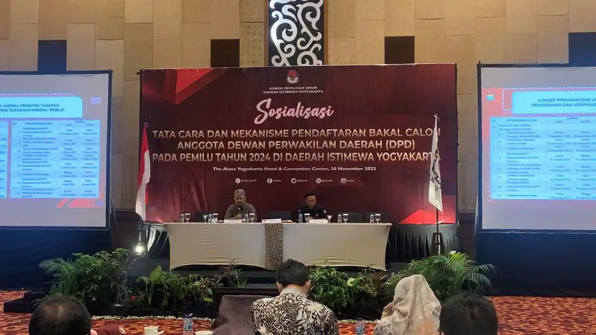 Bakal Calon Anggota DPD dari DI Yogyakarta Harus Punya Dukungan Minimal 2.000 Orang