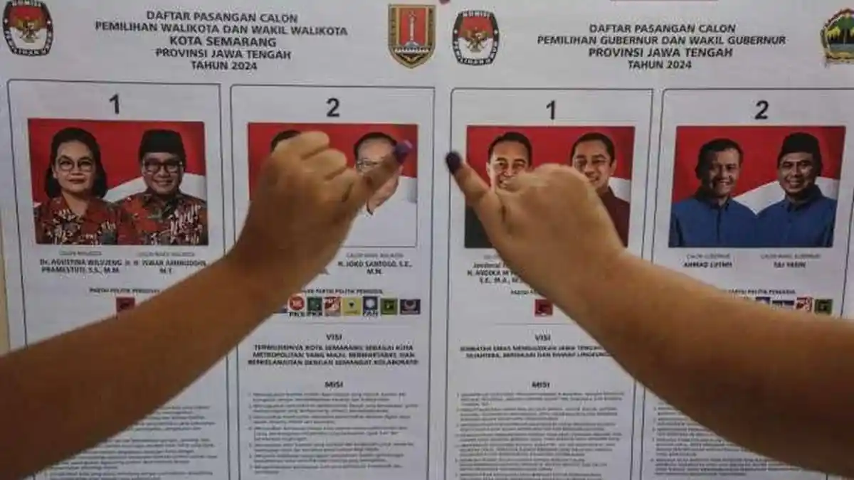 PDIP vs KIM Plus - Hasil Pilkada 2024 di DKI Jakarta, Jateng, Jatim, Jabar dan Sumut