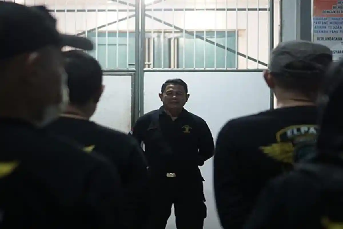 Lapas Singkawang Dirazia, Petugas Cegah Gangguan Keamanan dan Ketertiban