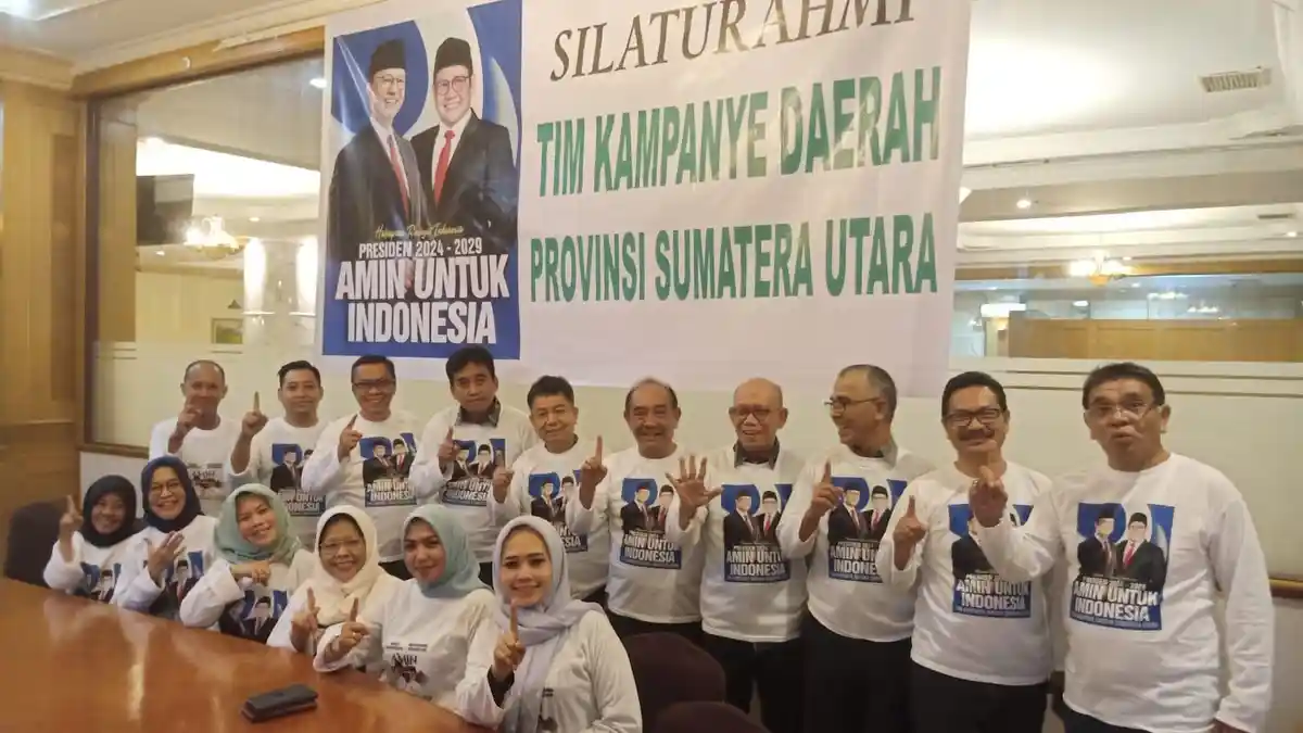 Mantan Sekda Hingga Eks Kepala Dinas Gabung Tim Pemenangan Anies-Muhaimin di Sumut