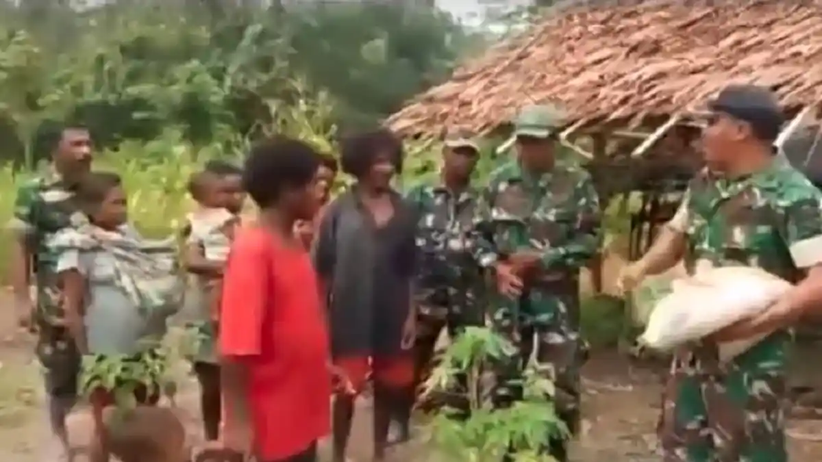 3 Warga Maluku Meninggal Akibat Kelaparan, Prajurit TNI Bawa 44 Karung Beras dan 40 Dus Mie Instan