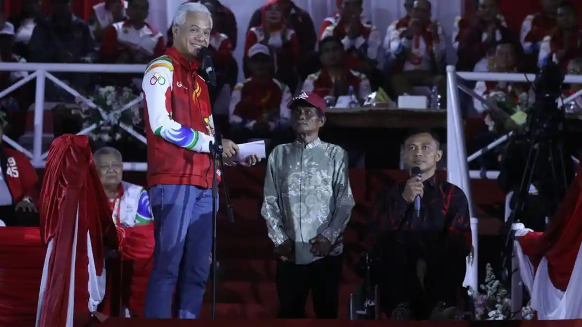 Sosok Wahyudi dan Tugiman, 2 Mantan Atlet Jateng yang Bikin Ganjar Terharu