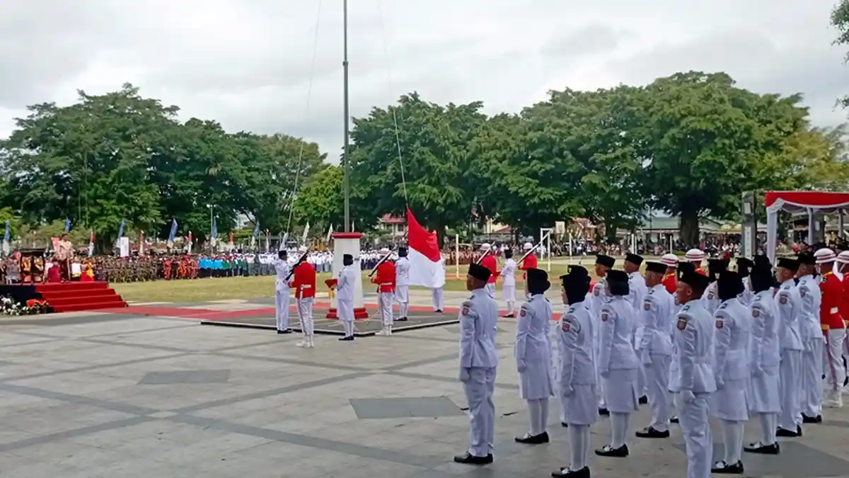 Upacara HUT ke-78 RI, Bupati Wonosobo: Mari Gelorakan Semangat dengan Karya Nyata