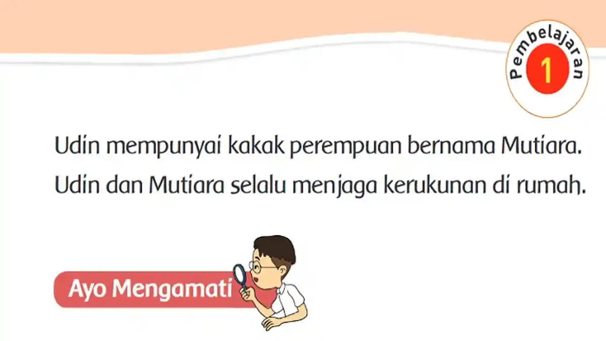 Kunci Jawaban Tema 1 Hidup Rukun Kelas 2 SD Halaman 4 5 8 10 Buku Tematik Subtema 1 Pembelajaran 1