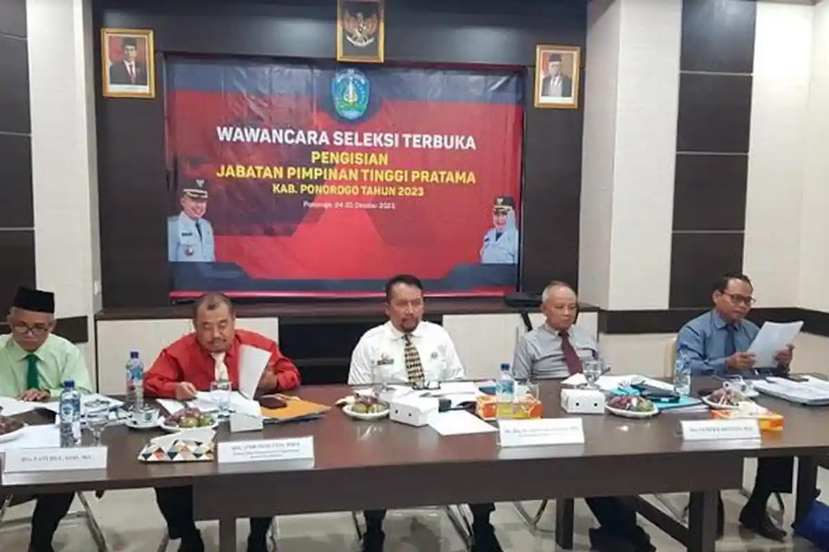 Update Selter JPTP Pemkab Ponorogo, 3 Nama dengan Nilai Tertinggi Setiap OPD Bakal Segera Diumumkan