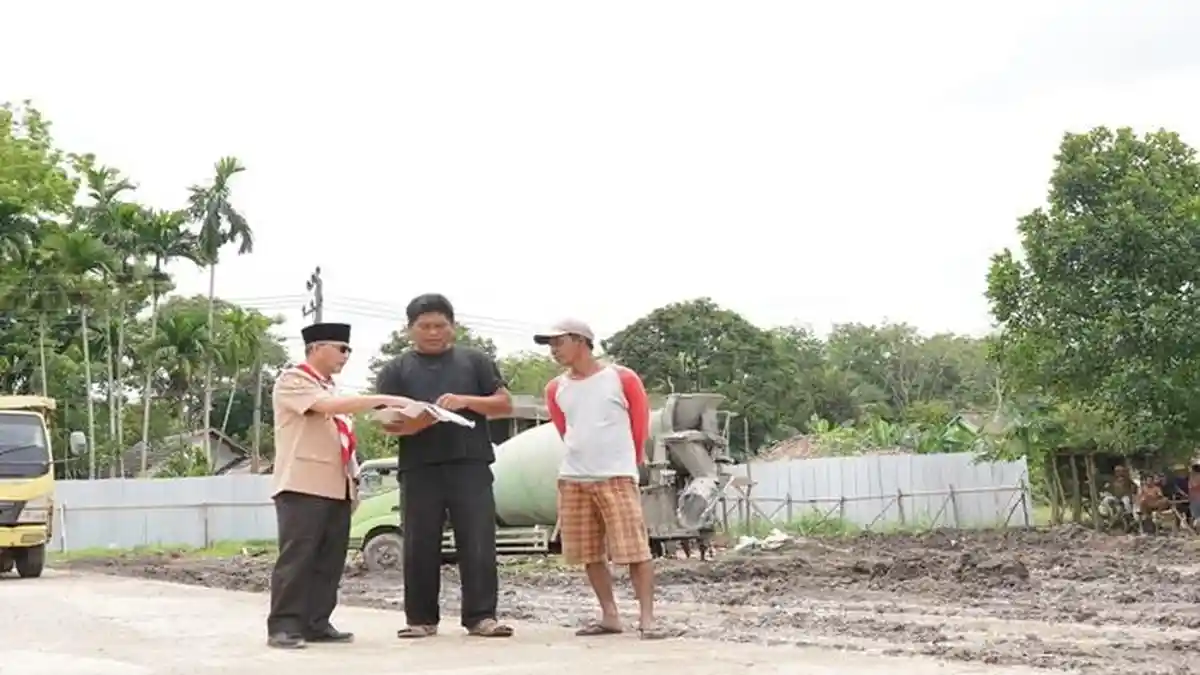 Tak Pasang Papan Proyek, Pj Bupati Muba Apriyadi Tegur Kontraktor