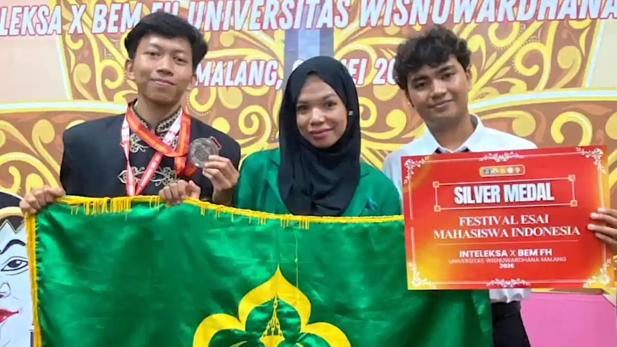 Mahasiswa Unimal Raih Silver Medal pada Festival Esai Mahasiswa Indonesia 2026 di Malang