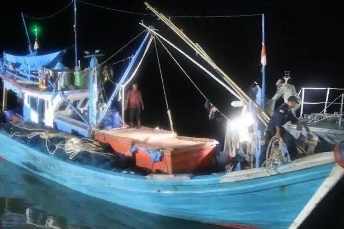 Dua Kapal Nelayan Aceh Timur dan 29 ABK Ditangkap Angkatan Laut Thailand
