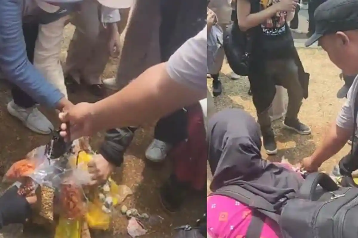 Viral Pedagang Asongan Gratiskan Jualannya Saat Demo di DPR RI, Banyak yang Terharu dan Mendoakan