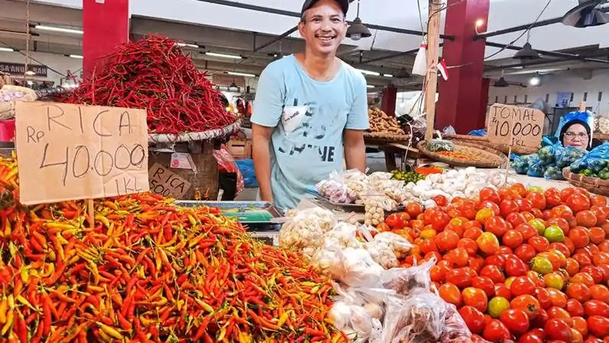 Harga Barito, Daging, Telur Ayam di Manado Stabil, Menteri Perdagangan Pastikan Stok Cukup