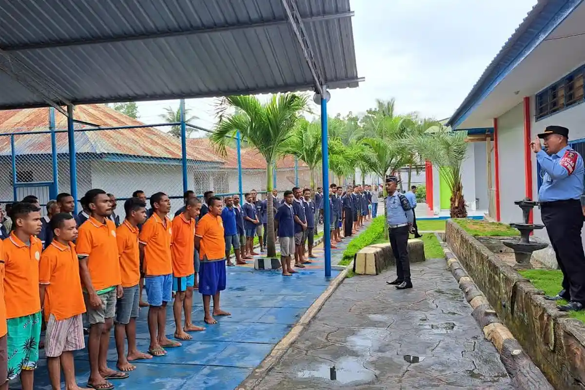 Lapas Kalabahi Adakan Sosialisasi Pembangunan Zona Integritas Kepada Warga Binaan